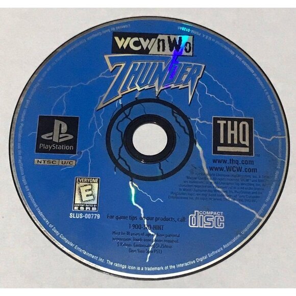 PS1: WCW NWO Thunder, PlayStation 1 - Picture 1 of 1